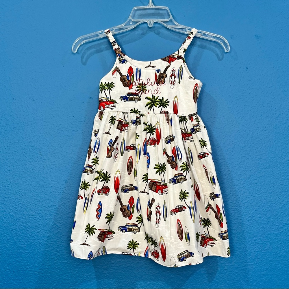 Pacific Legend Girls' Beach Surfer Bungee Dresses Catalina Island Size 7-8